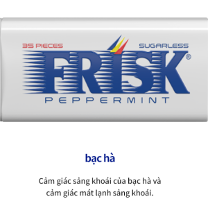 Kẹo ngậm bạc hà Frisk Neo Peppermint Nhật Bản (hộp 45 viên)
